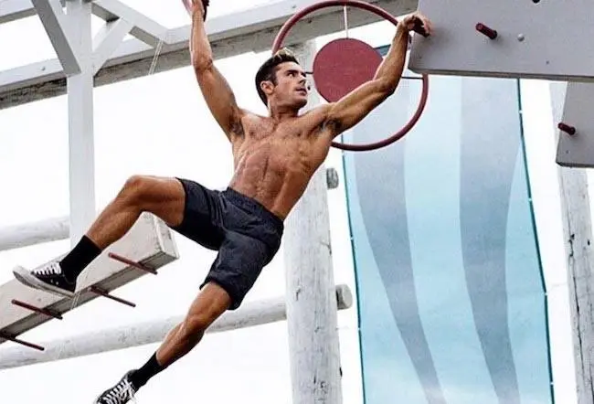 Zac Efron's parkour training